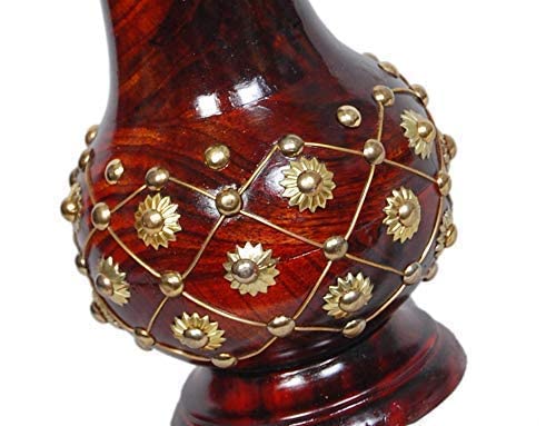 Unique Wooden Flower Pot | Flower vase for Home Decoration