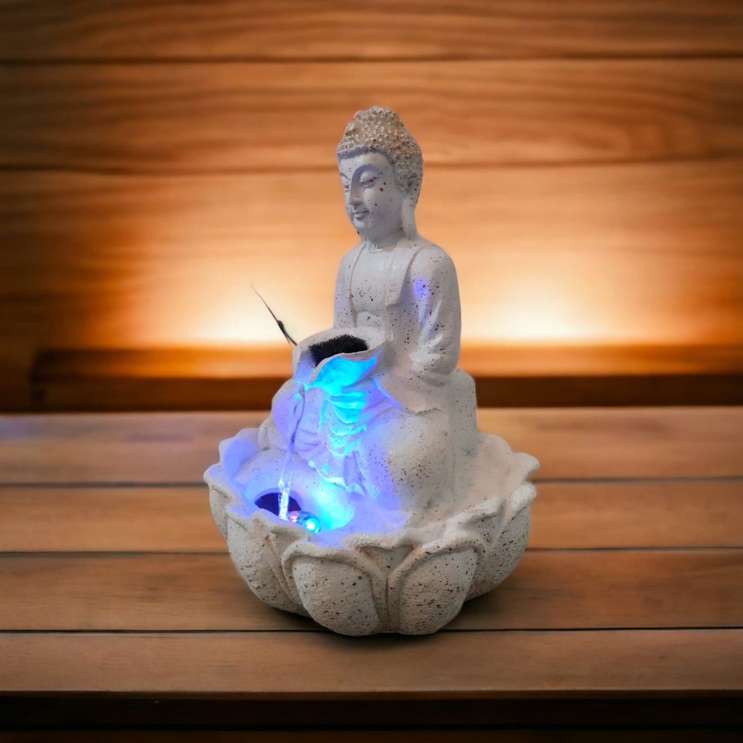 Lotus Buddha Water Fountain for Home