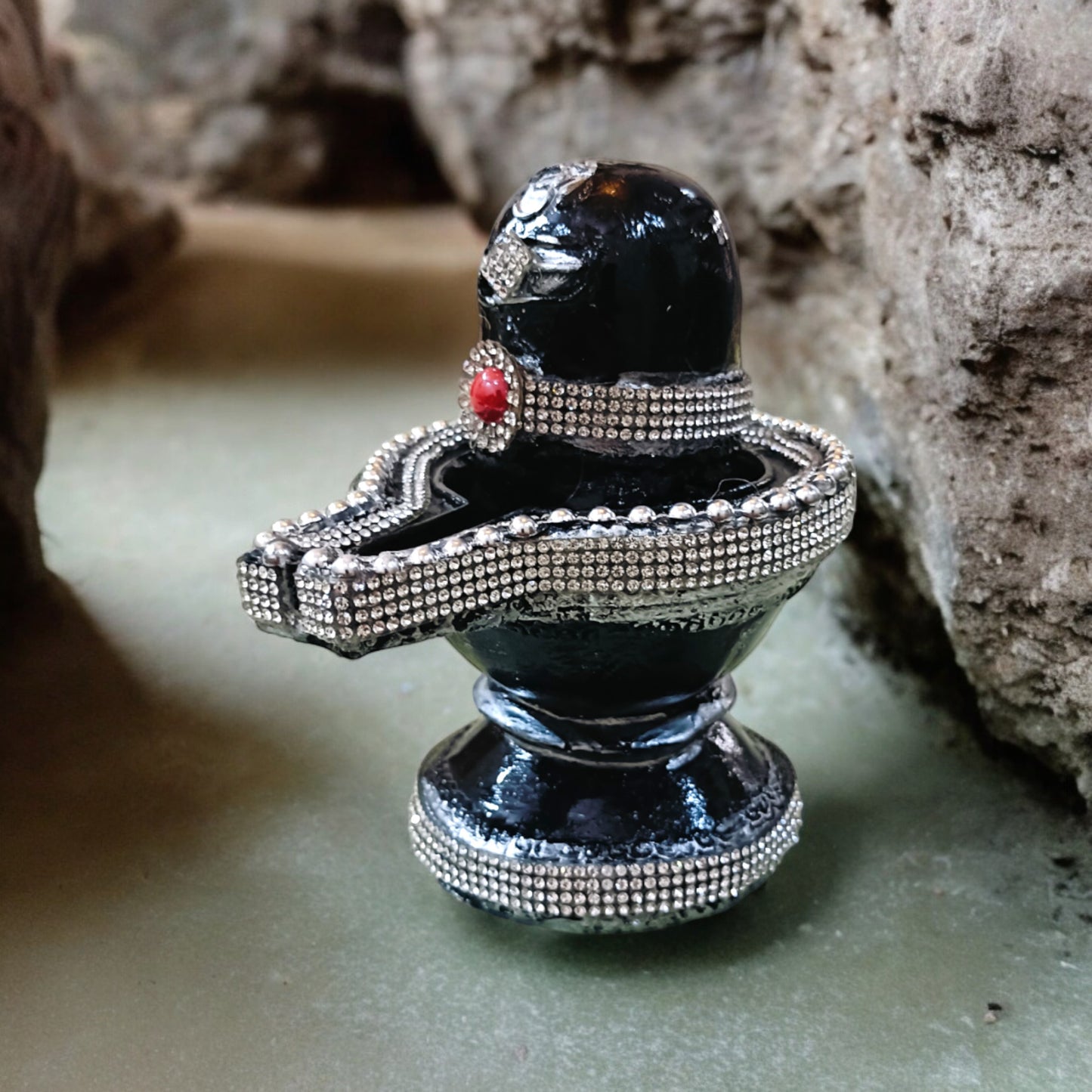 Black Antique Shivling Shiva Lingam
