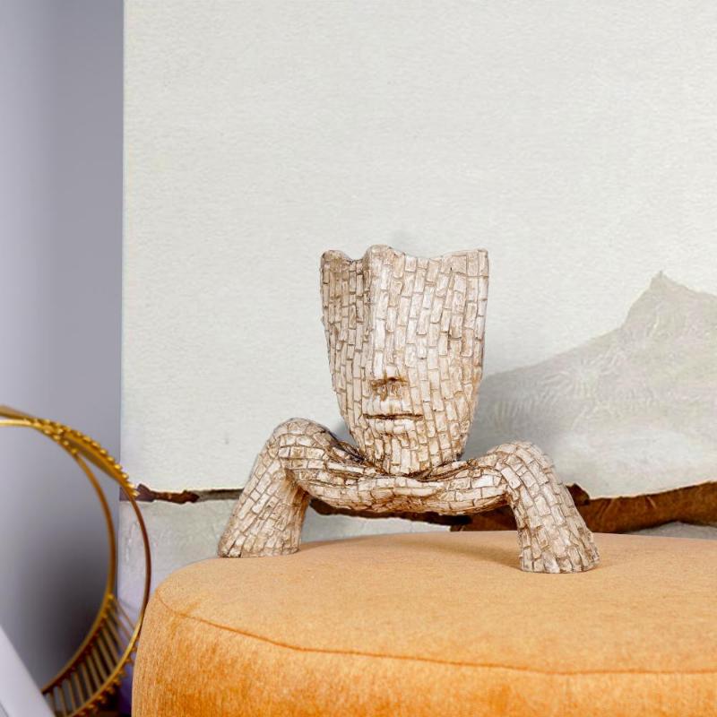 Human Face Statues Handcrafted Sculpture for Home Decor