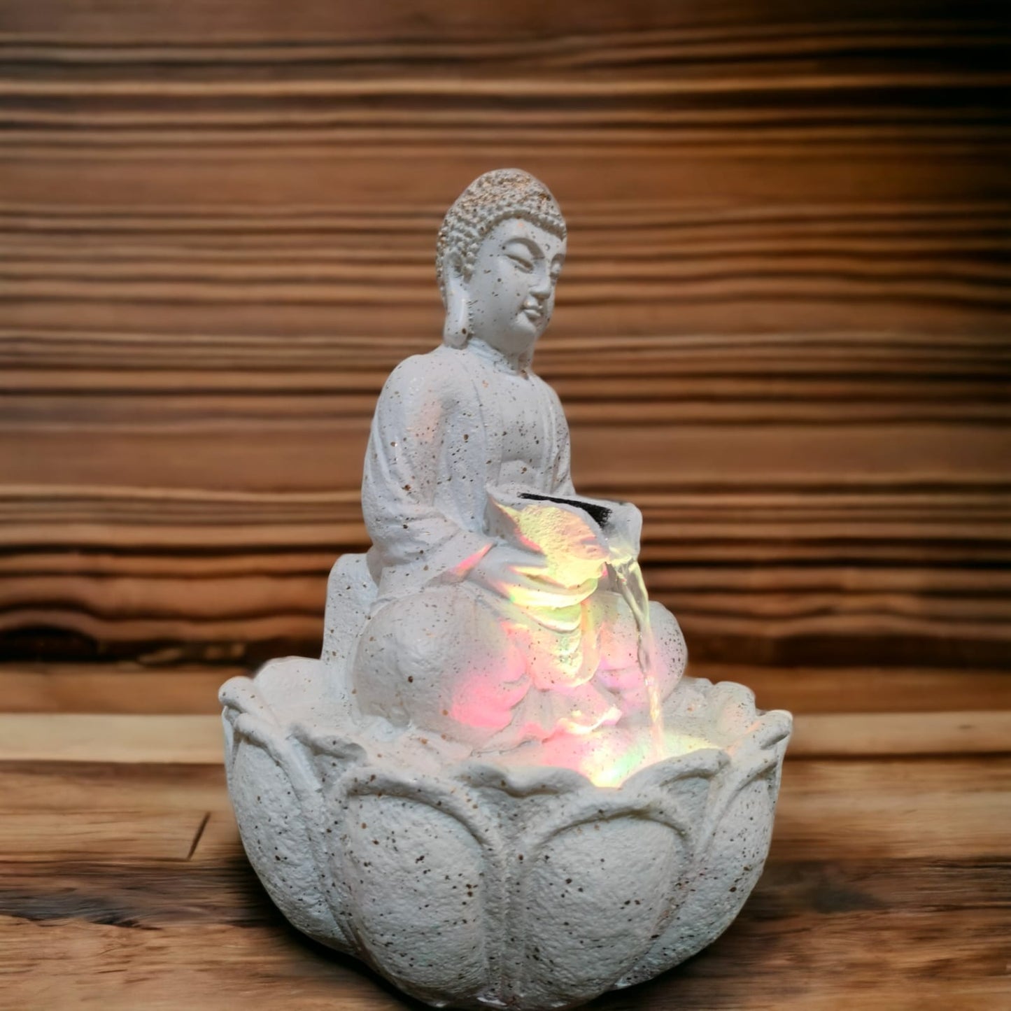 Lotus Buddha Water Fountain for Home