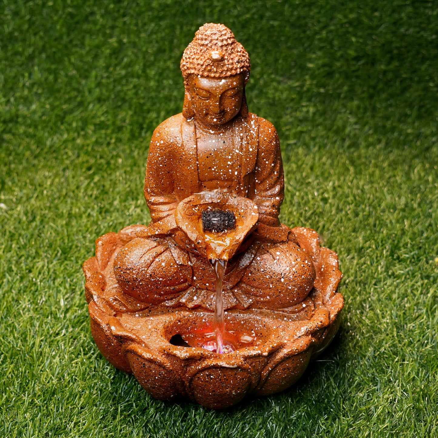 Lotus Buddha Water Fountain for Home