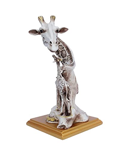 Giraffe Family Sculpture Showpiece & Luxury Decor