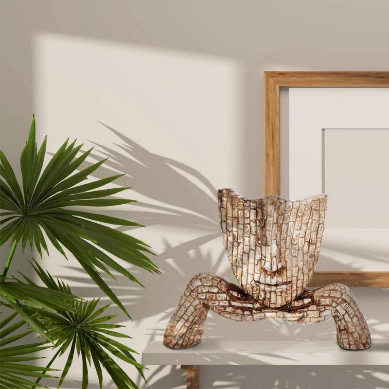 Human Face Statues Handcrafted Sculpture for Home Decor