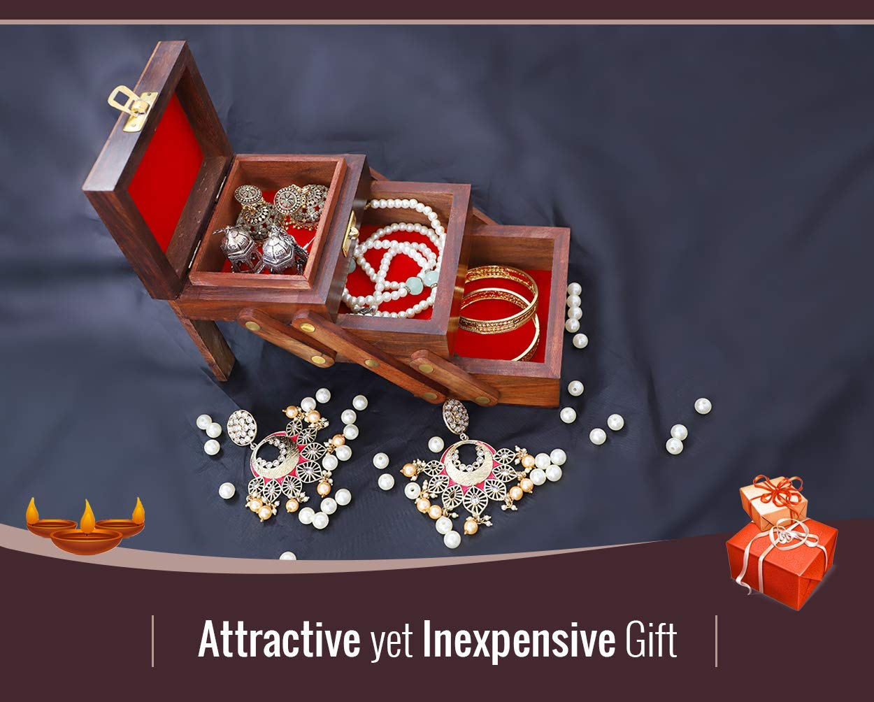 Wooden Jewellery Box
