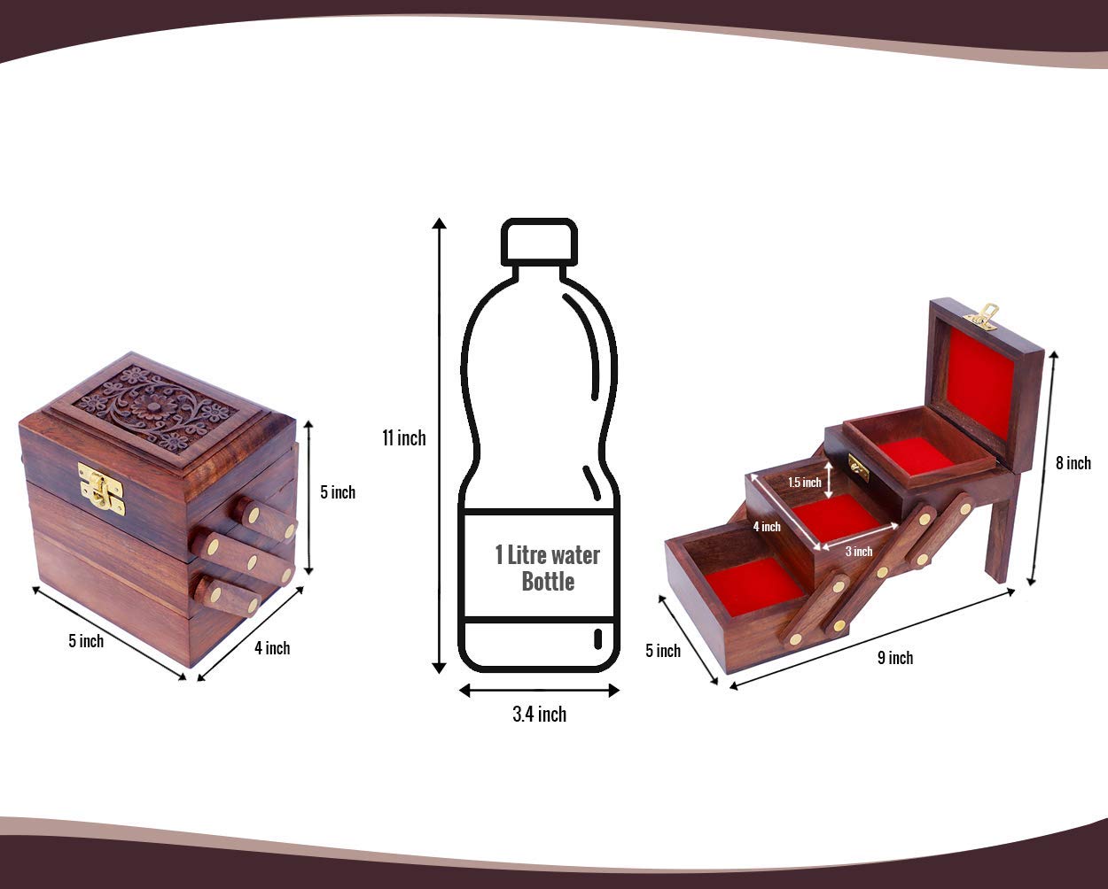 Wooden Jewellery Box