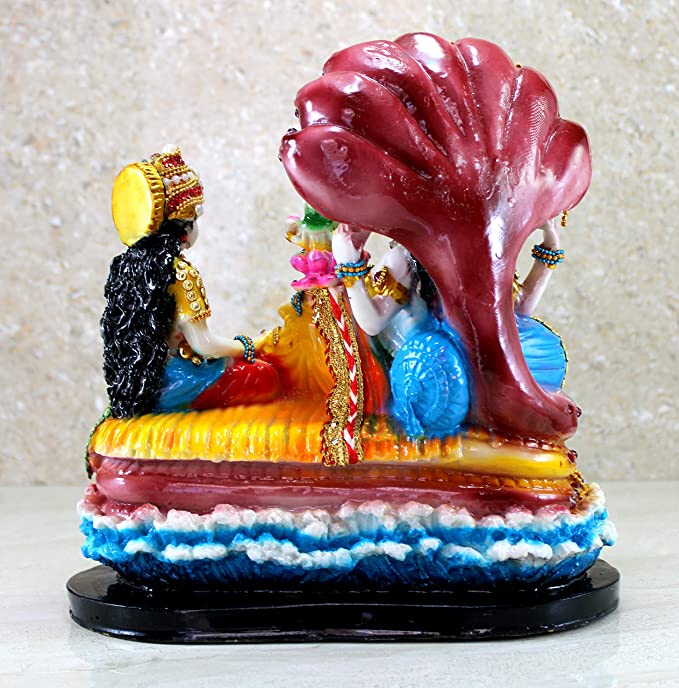 Lord Vishnu with Laxmi in Ksheer Sagar