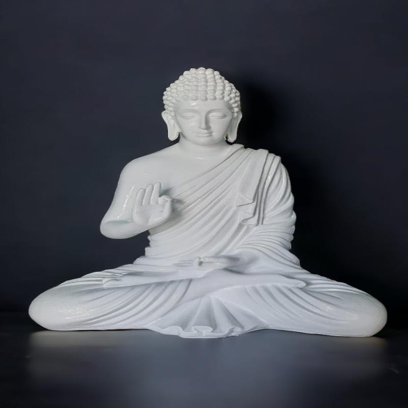 Meditating Buddha Samadhi Sculpture | 2 Feet Tall