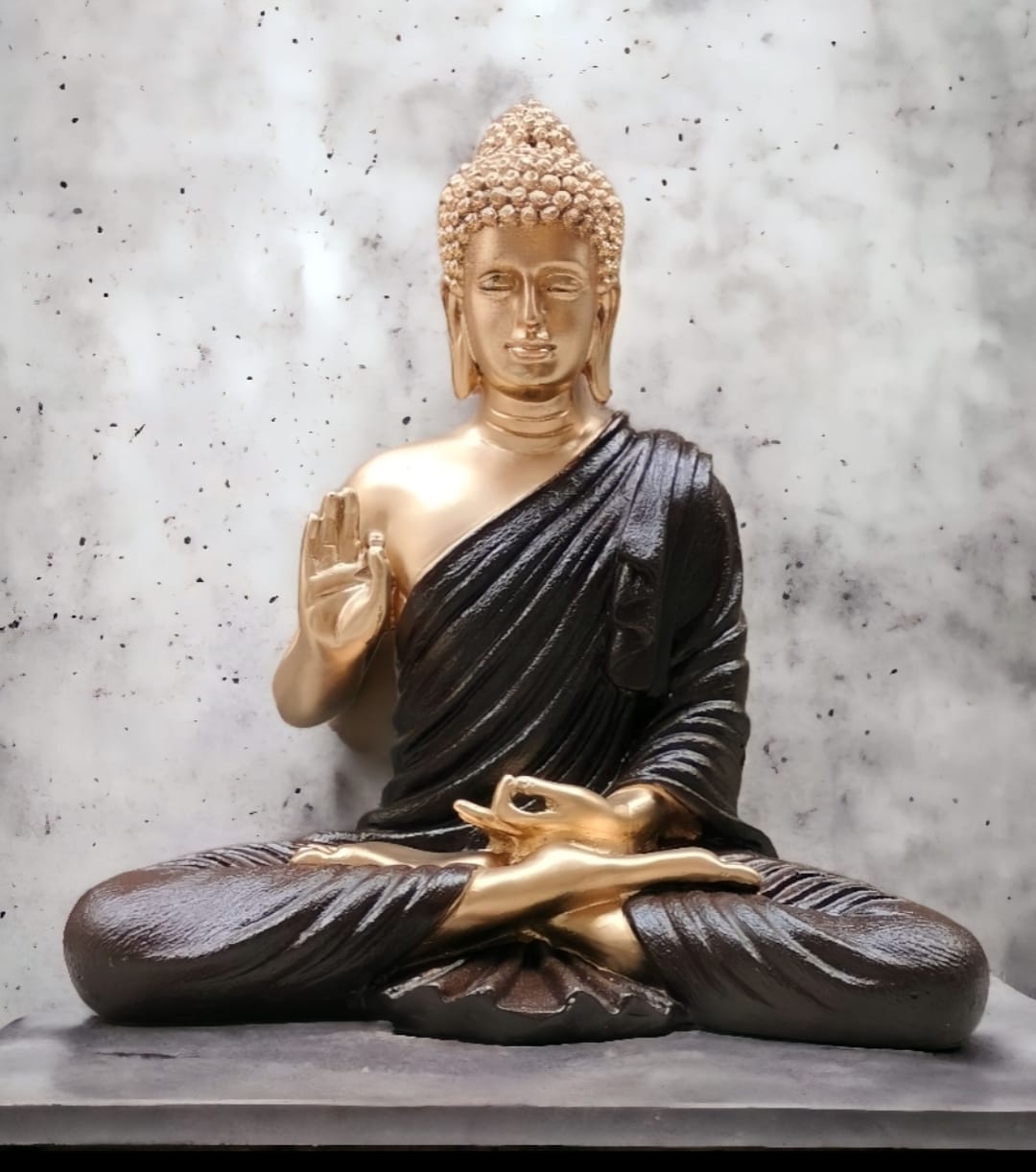 Meditating Buddha Samadhi Sculpture | 2 Feet Tall