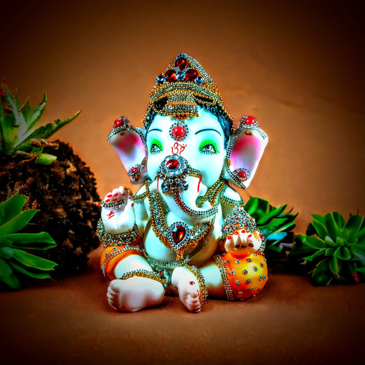 Bal Ganesha Idol - Marble