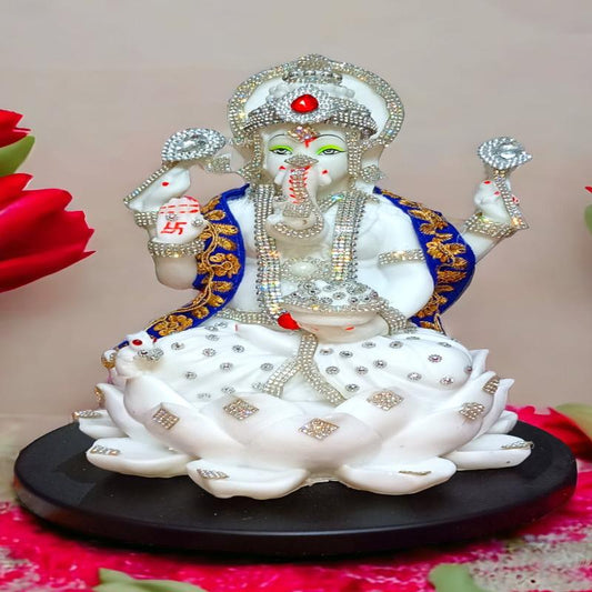 Chowki Ganesh Marble