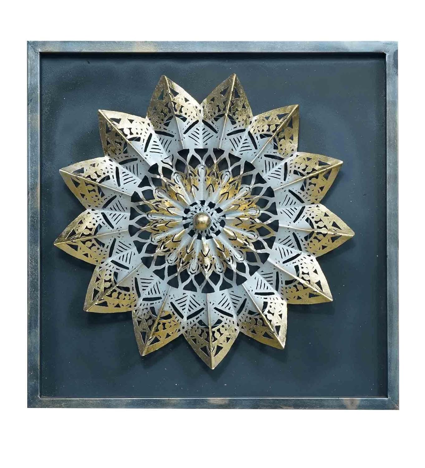 Star Flower Panel Wall Hanging 3D Decor