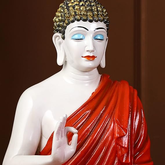 Meditating Buddha Samadhi Sculpture | 2 Feet Tall