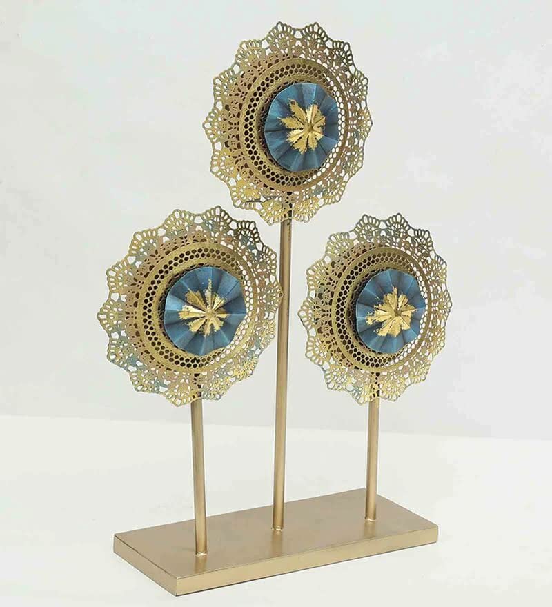 Decorative Circle Design Showpiece 3pcs set