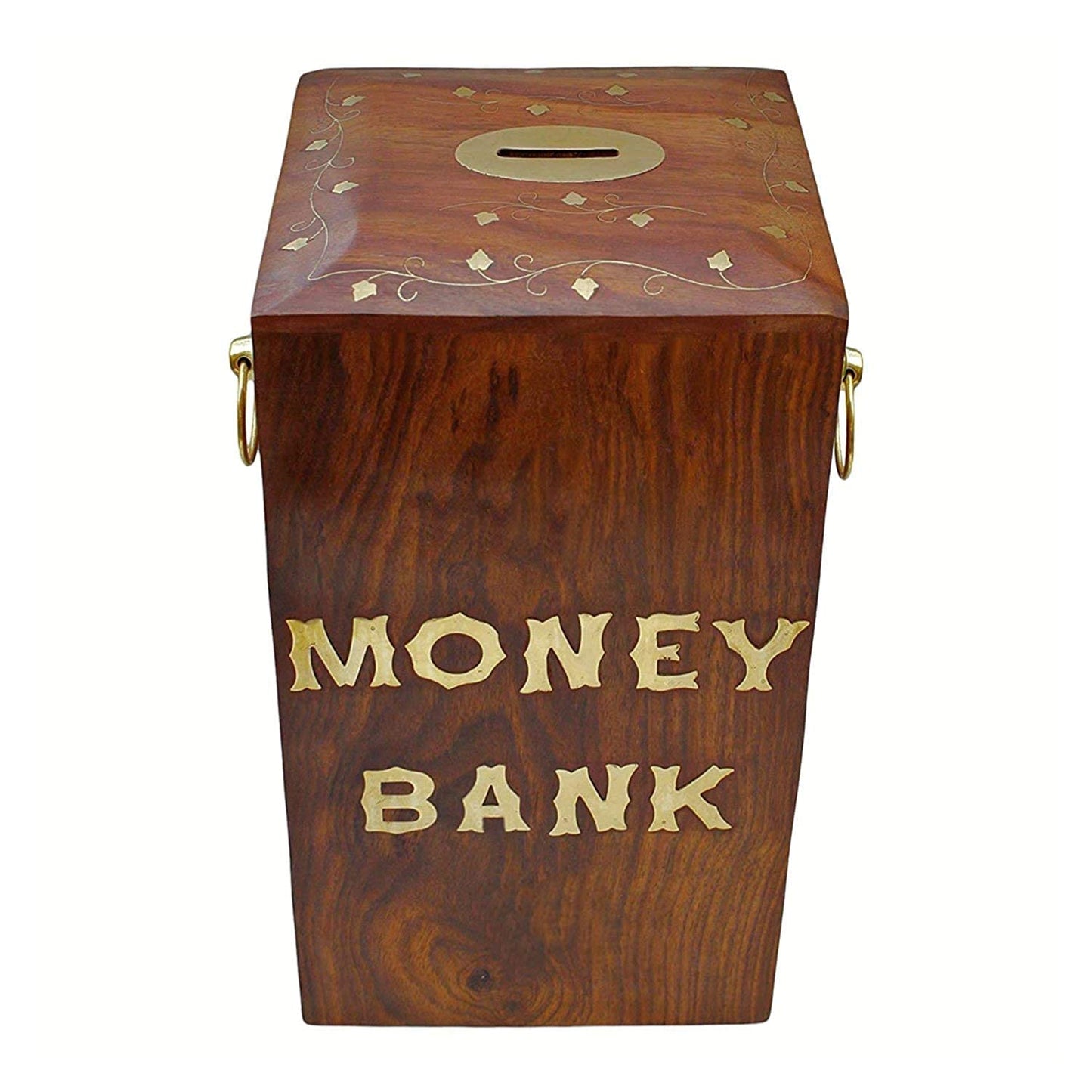 Wooden Piggy Bank Rectangle