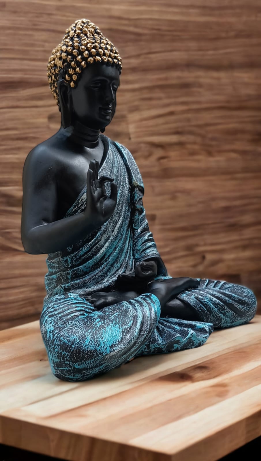 Meditating Buddha Samadhi Sculpture | 2 Feet Tall