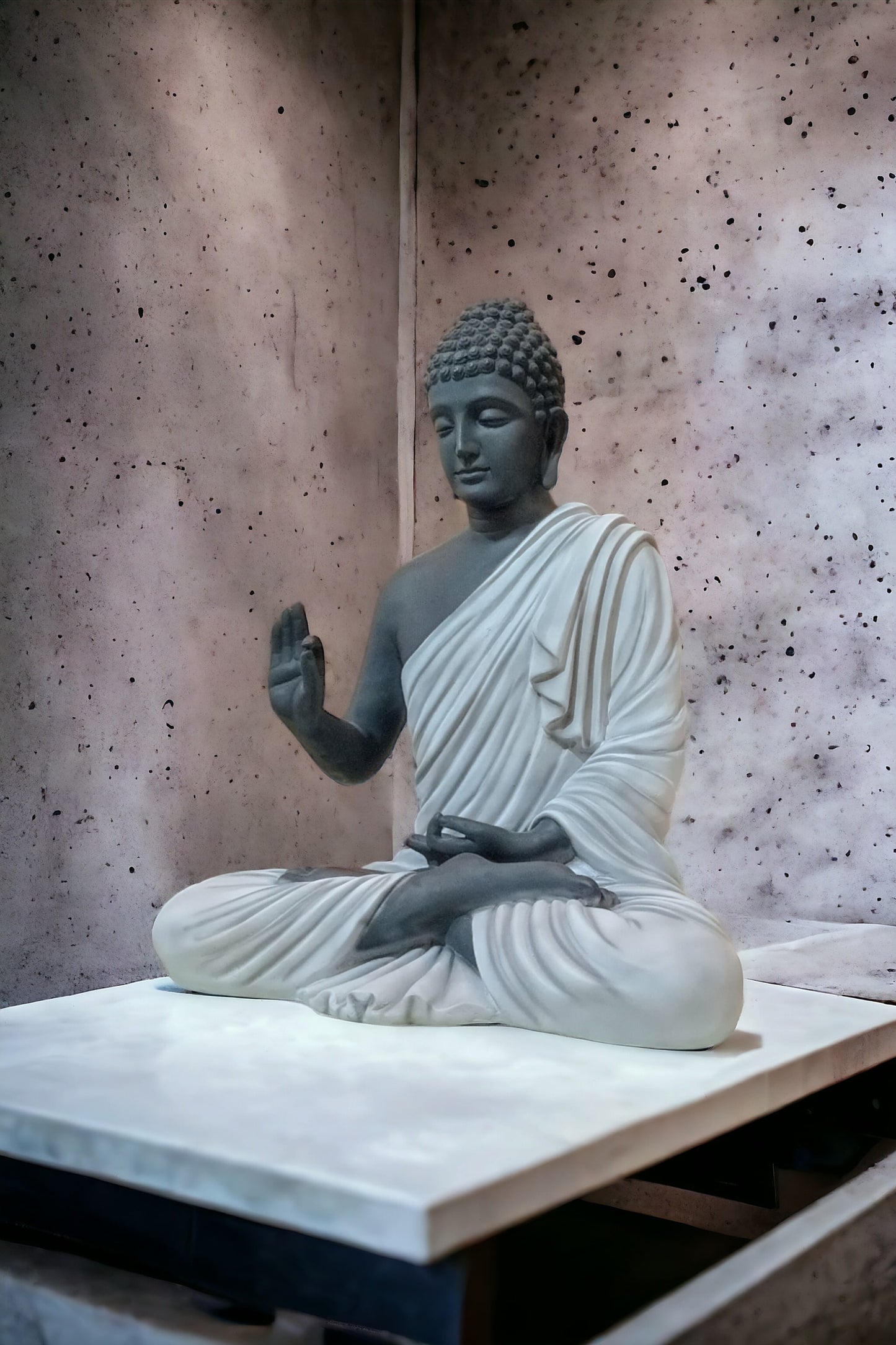 Meditating Buddha Samadhi Sculpture | 2 Feet Tall