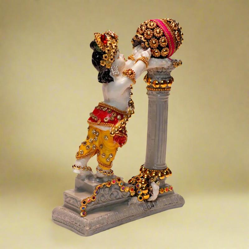 Standing Krishna Makhan Chor Statue