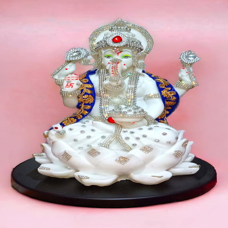 Chowki Ganesh Marble