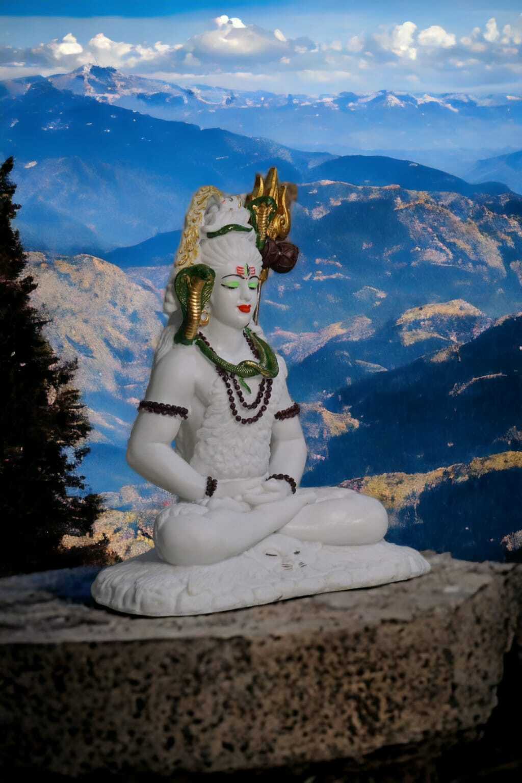 Lord Bholenath Shiva Idol Statue for Pooja & Gift Mahadev Mahakaal Ji