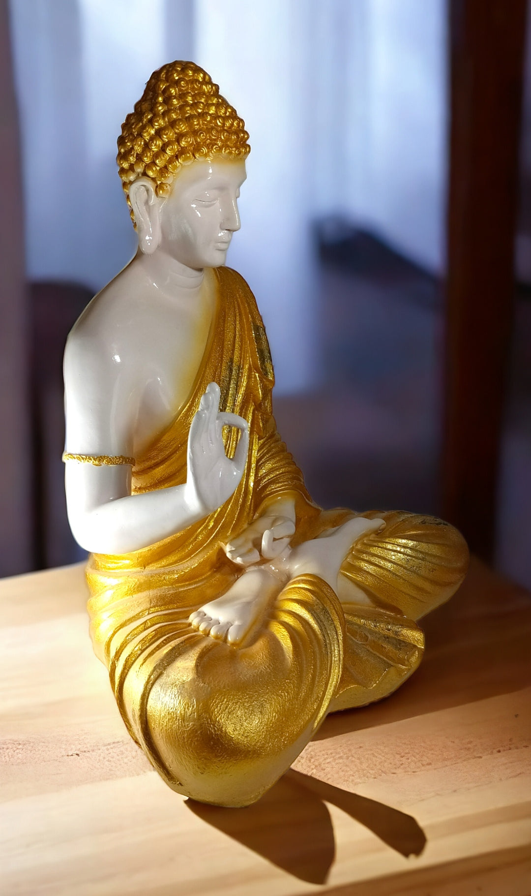 Meditating Buddha Samadhi Sculpture | 2 Feet Tall