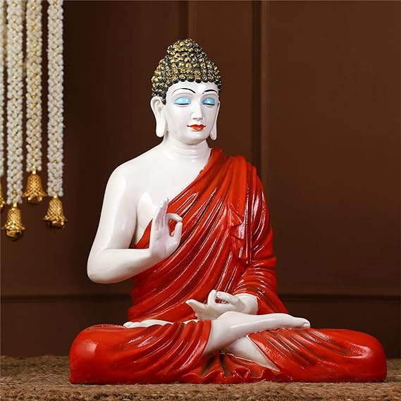 Meditating Buddha Samadhi Sculpture | 2 Feet Tall