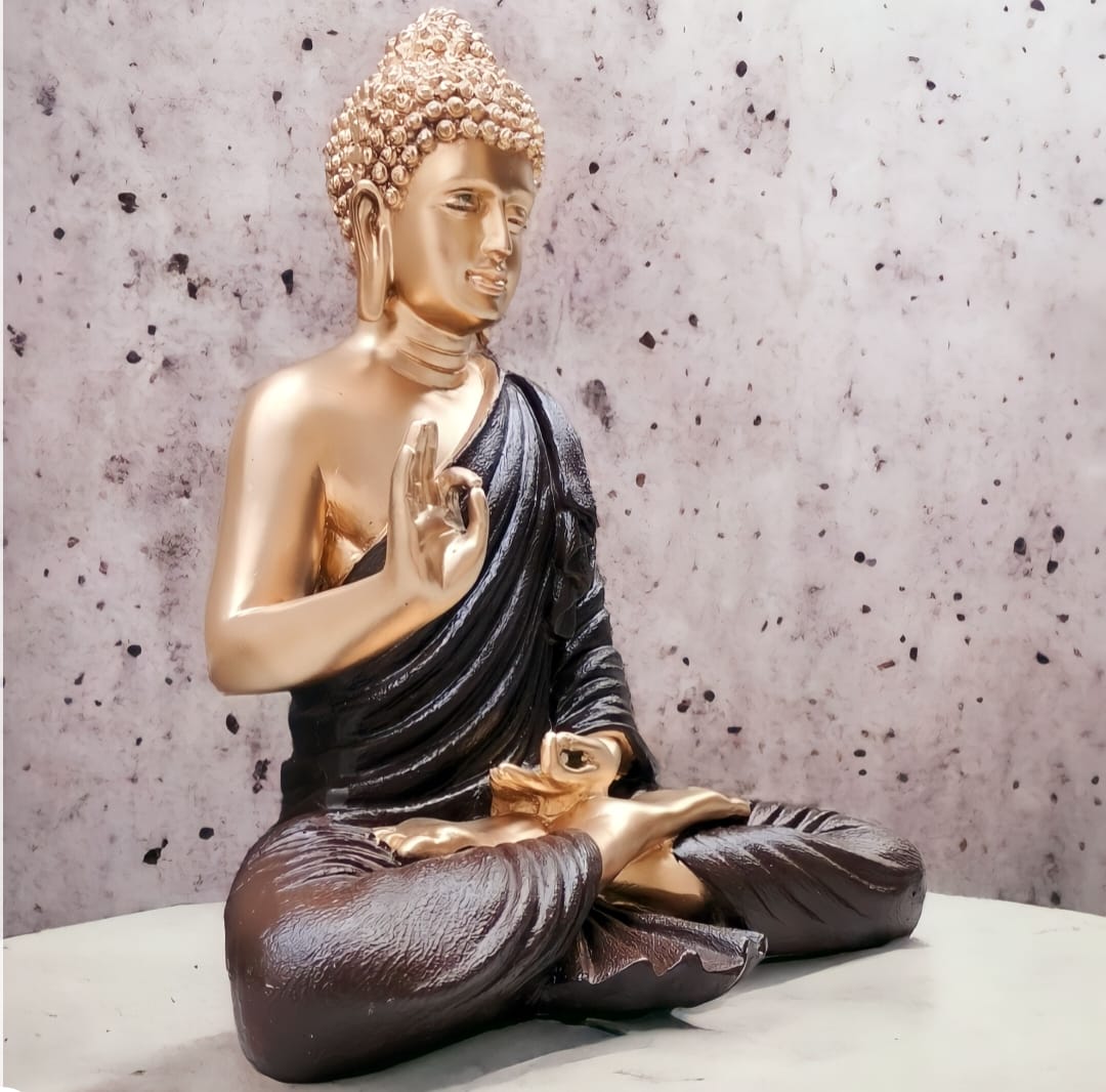 Meditating Buddha Samadhi Sculpture | 2 Feet Tall