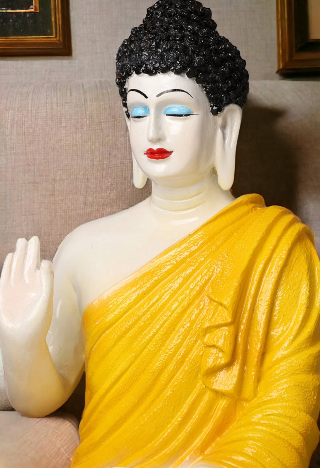 Meditating Buddha Samadhi Sculpture | 2 Feet Tall