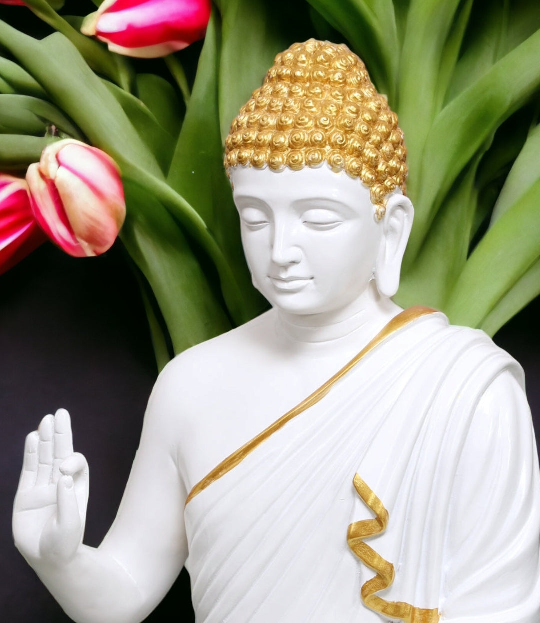 Meditating Buddha Samadhi Sculpture | 2 Feet Tall