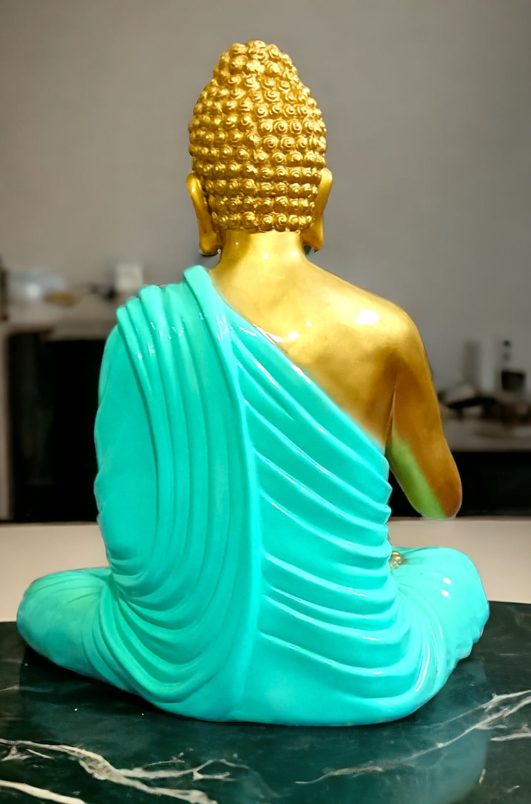 Meditating Buddha Samadhi Sculpture | 2 Feet Tall