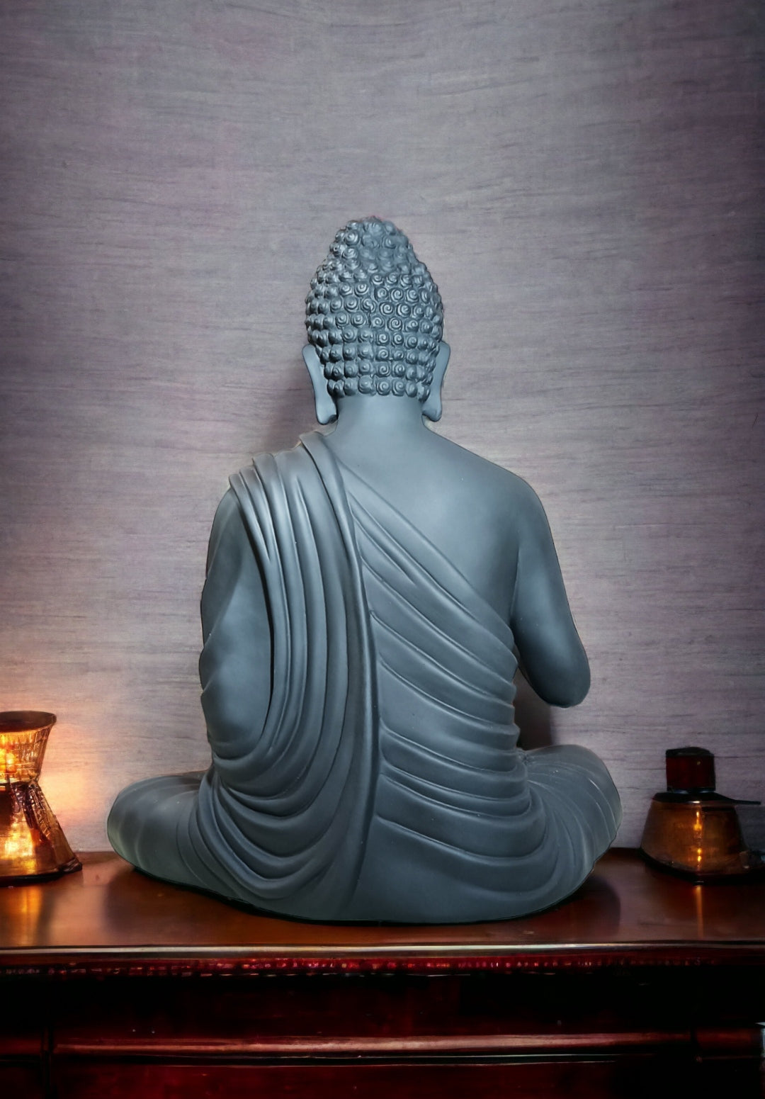 Meditating Buddha Samadhi Sculpture | 2 Feet Tall