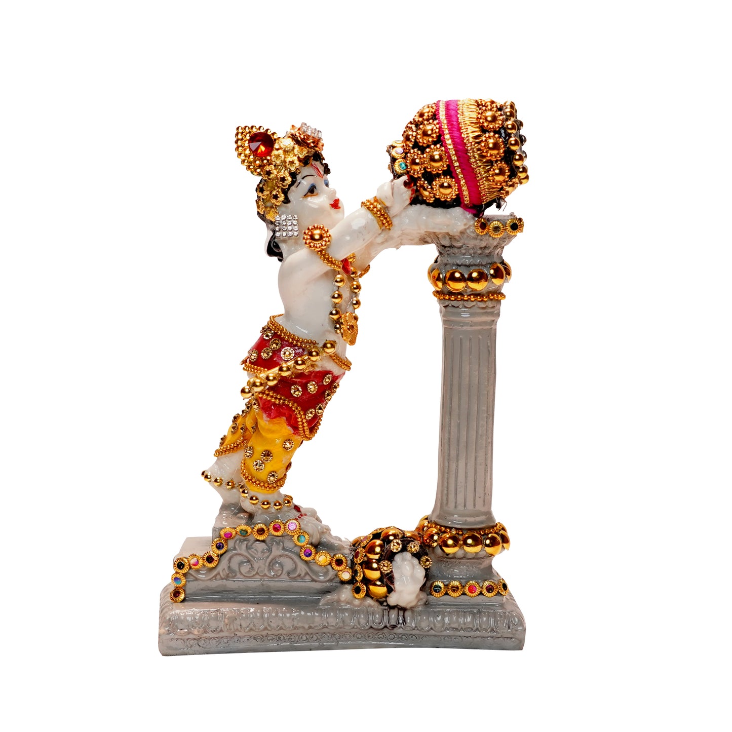 Standing Krishna Makhan Chor Statue