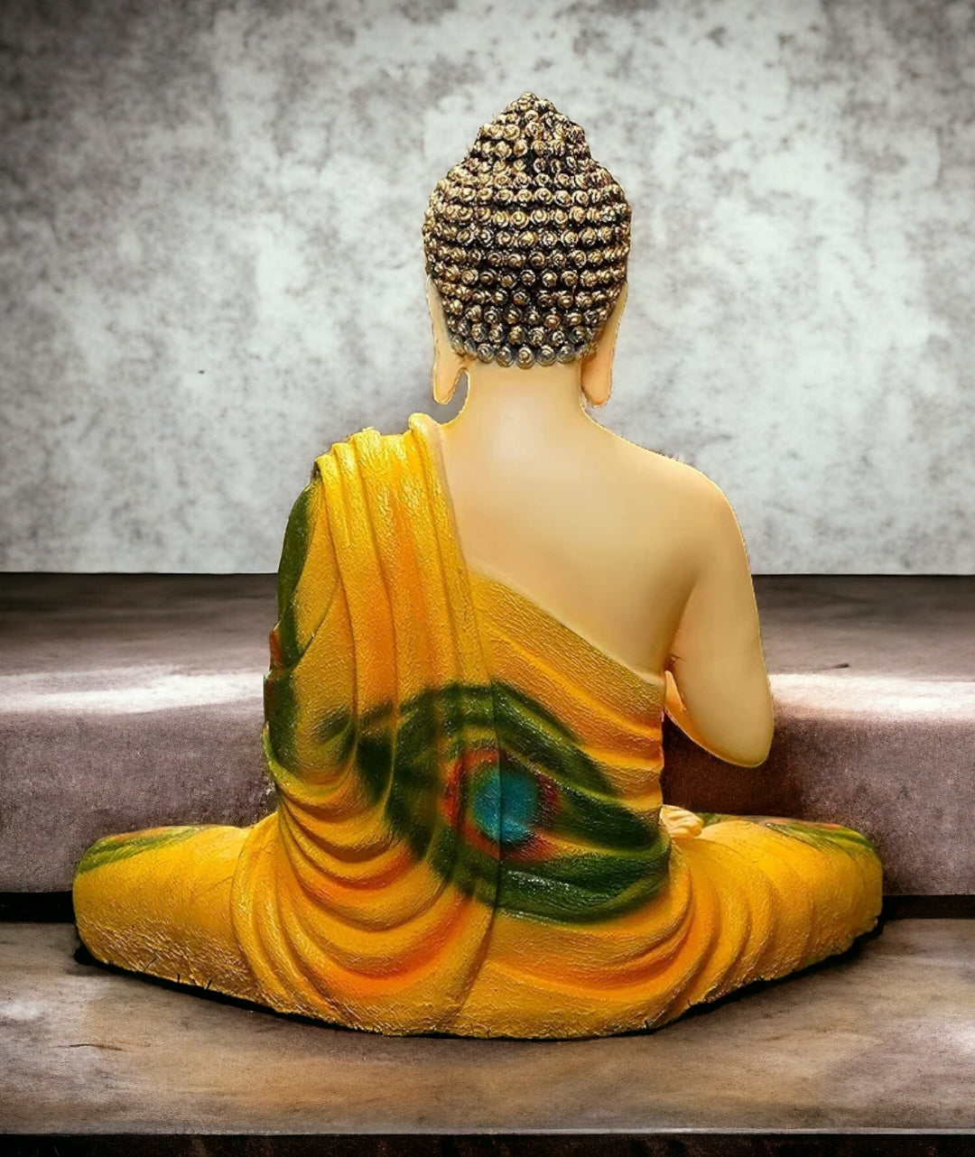 Meditating Buddha Samadhi Sculpture | 2 Feet Tall