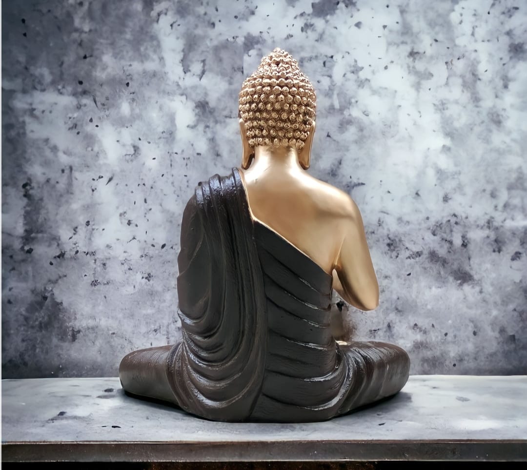 Meditating Buddha Samadhi Sculpture | 2 Feet Tall