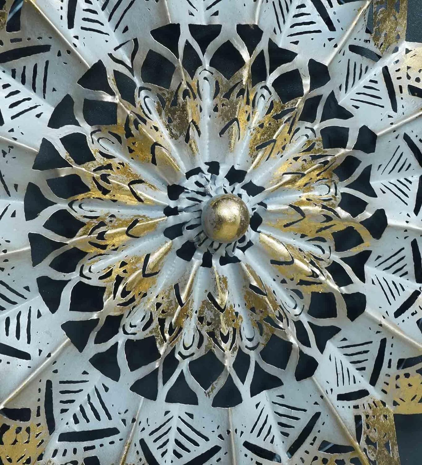 Star Flower Panel Wall Hanging 3D Decor