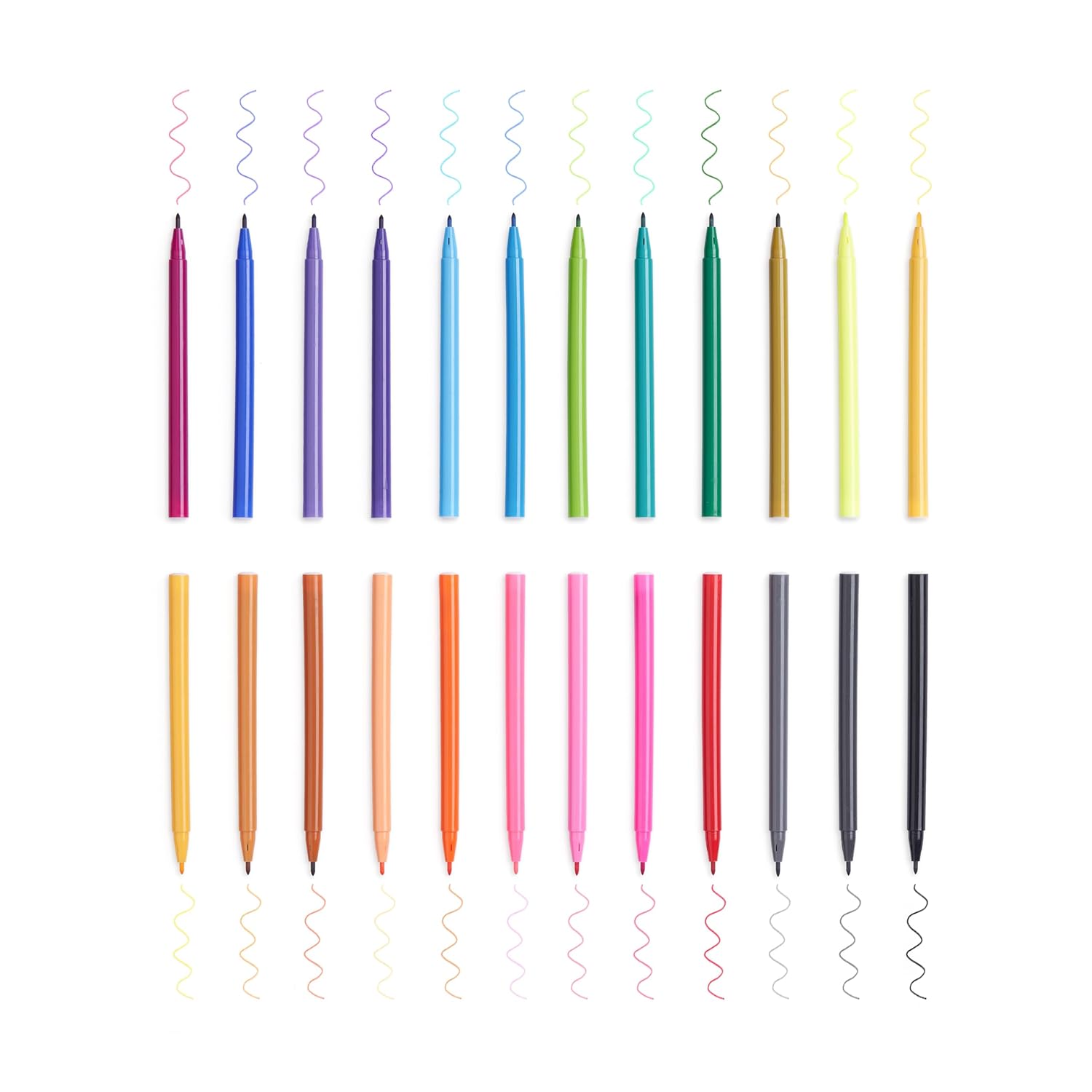 Camel Bold Sketch Pens 24 Shades (Multicolor)