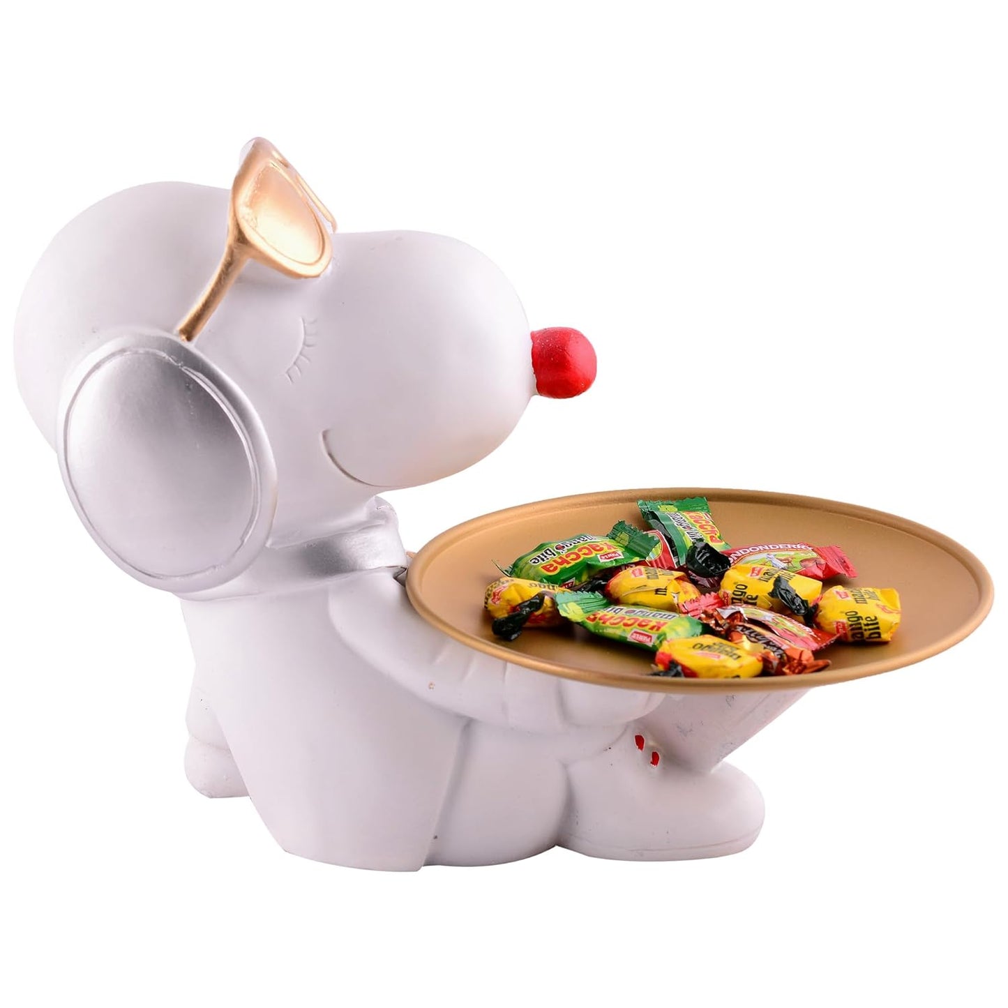 Snoopy Dog Ornaments Snack Storage Holding Tray