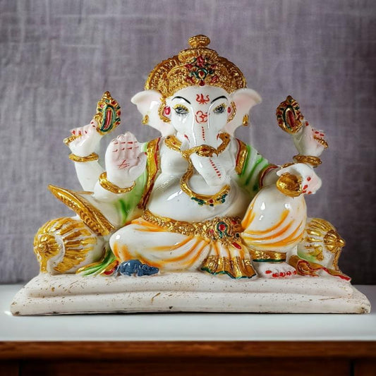 Ganesh ji Marble Chowki (Marble Dust)