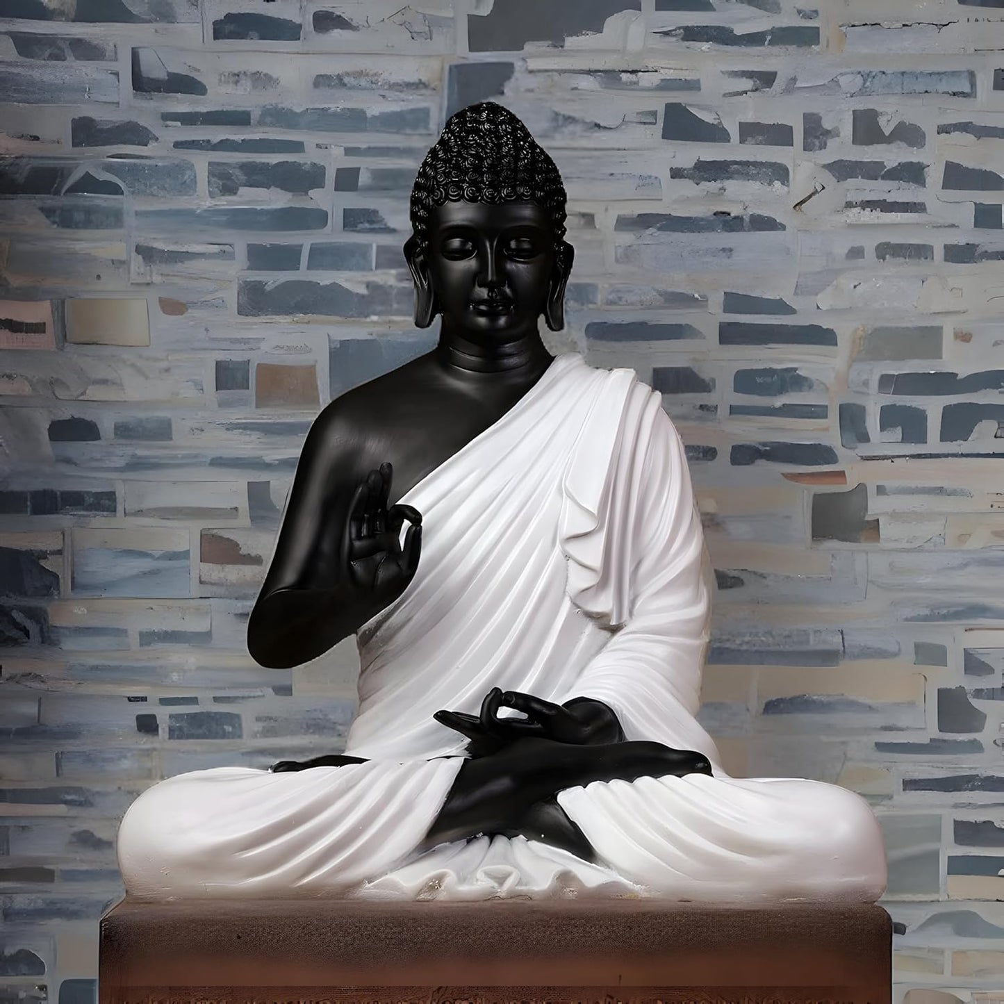 Meditating Buddha Samadhi Sculpture | 2 Feet Tall