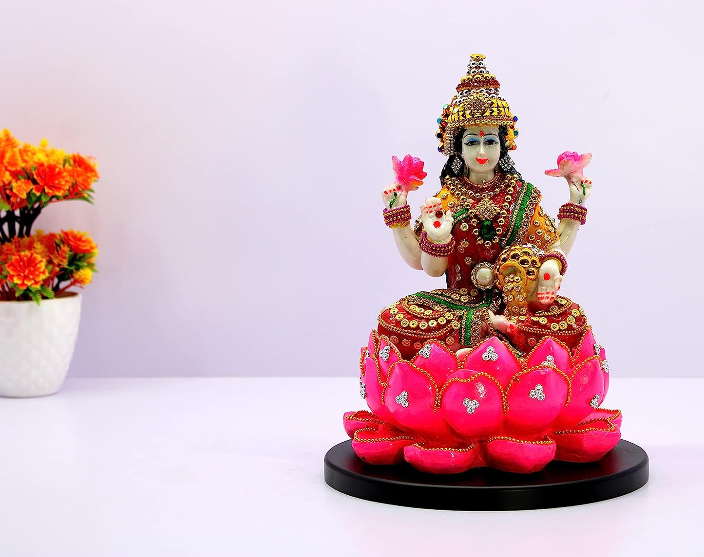 Laxmi Mata Idol Red