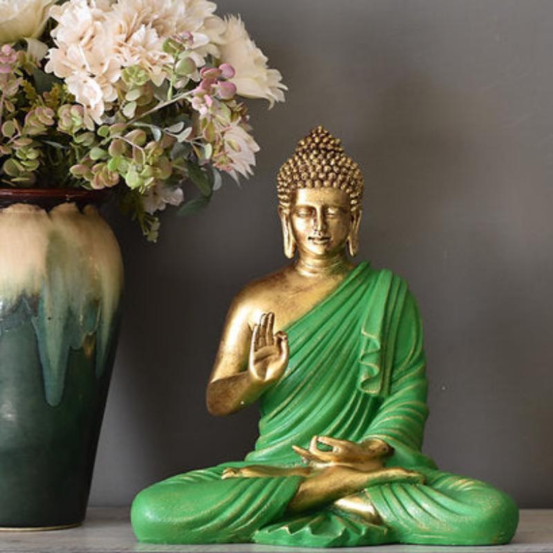 Meditating Buddha Samadhi Sculpture | 2 Feet Tall