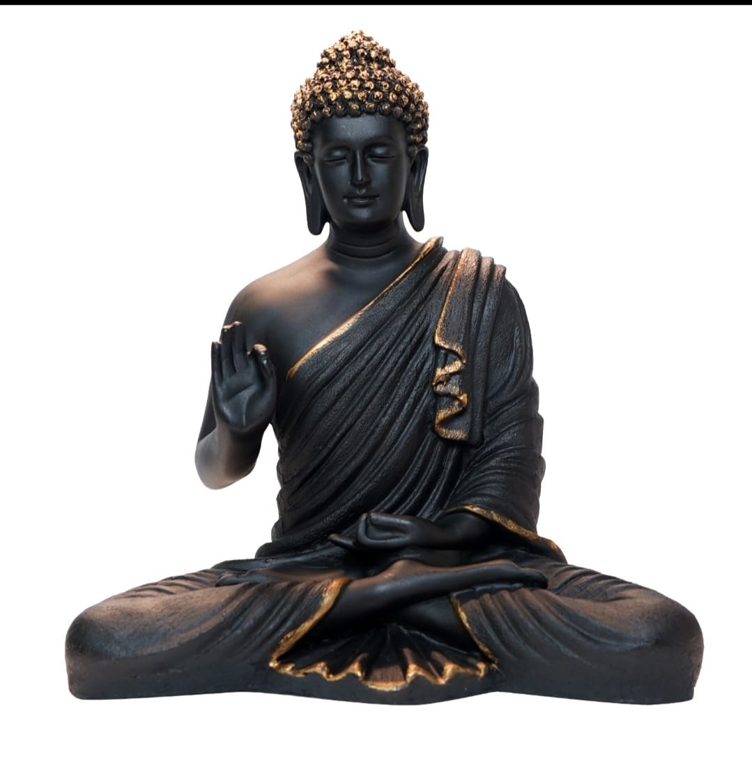 Meditating Buddha Samadhi Sculpture | 2 Feet Tall