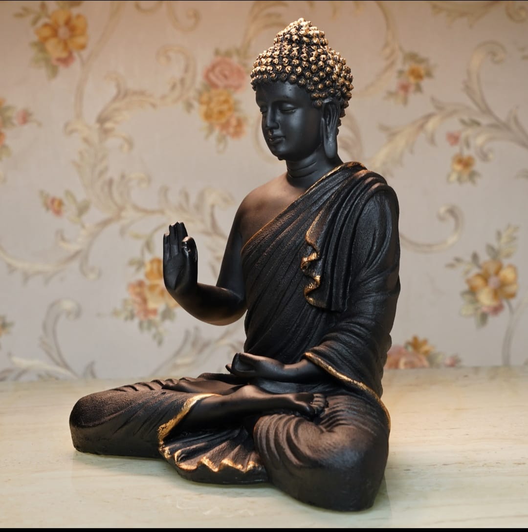 Meditating Buddha Samadhi Sculpture | 2 Feet Tall