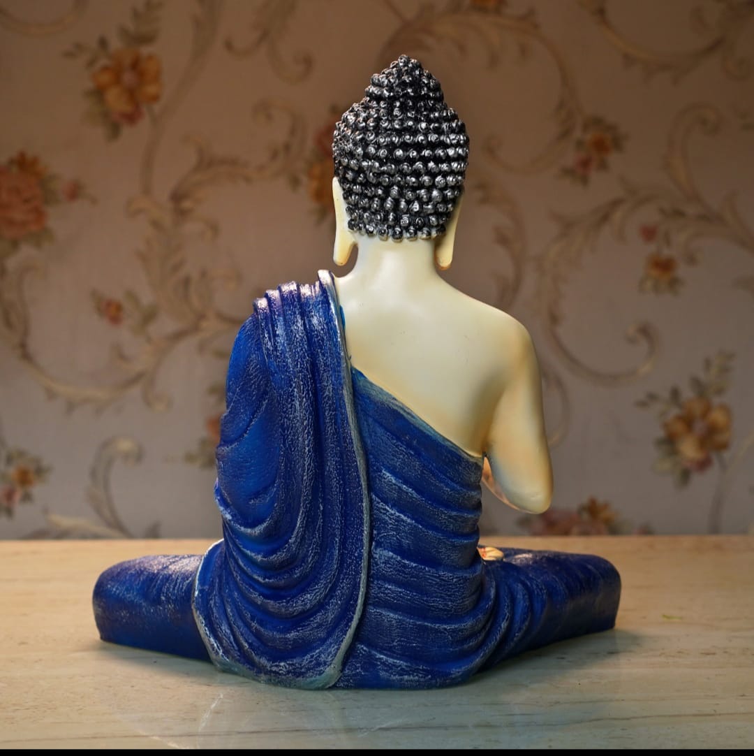 Meditating Buddha Samadhi Sculpture | 2 Feet Tall