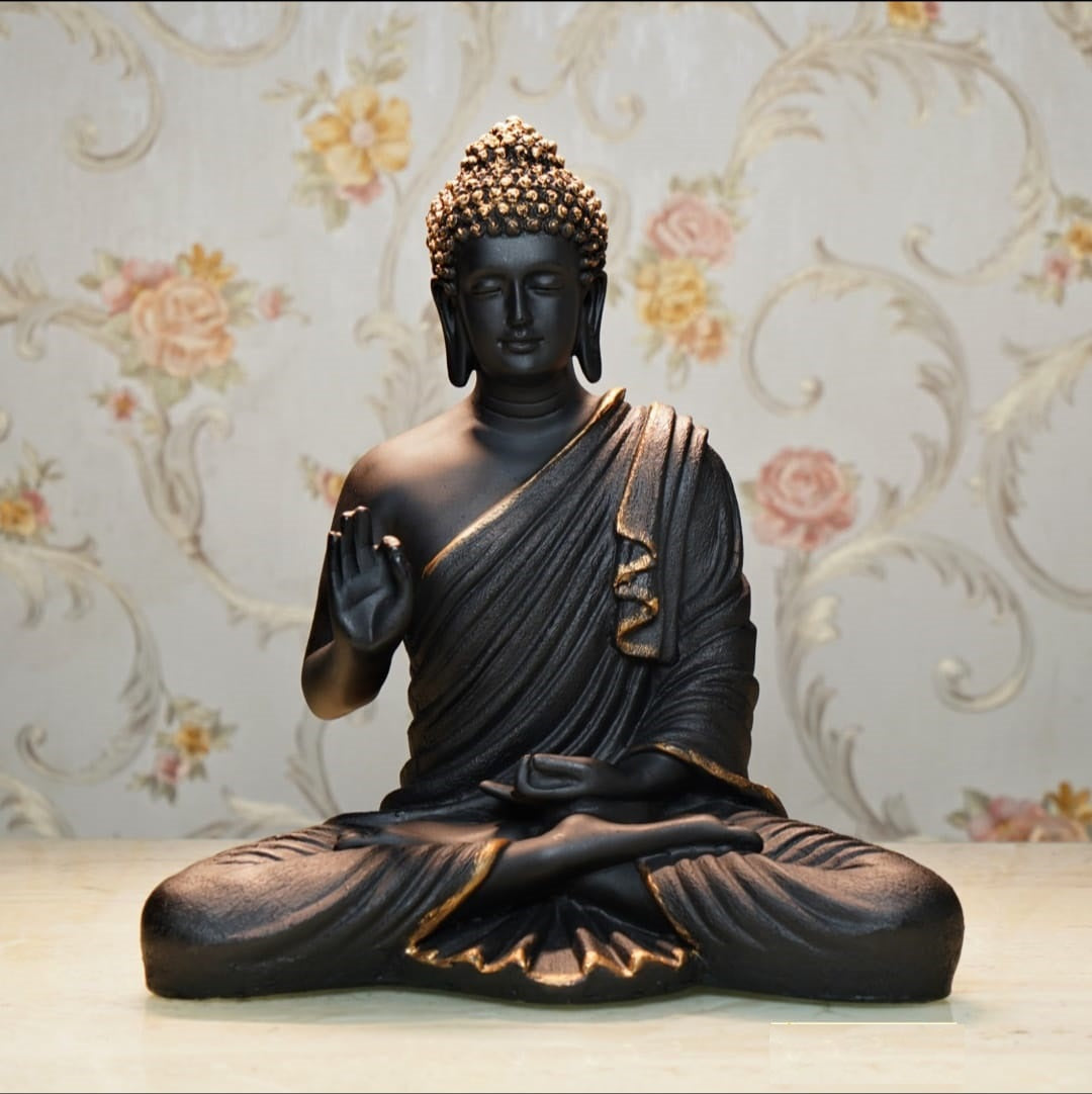 Meditating Buddha Samadhi Sculpture | 2 Feet Tall