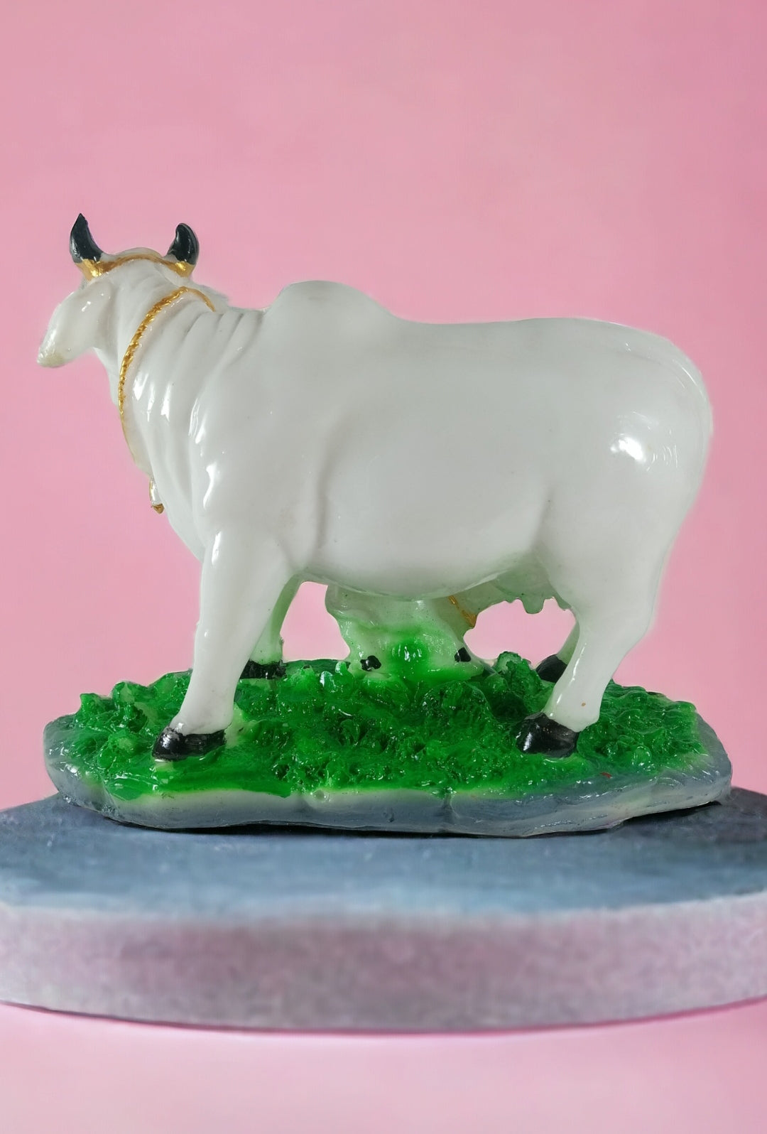 Kamdhenu Cow and Calf Spiritual Vaastu Nandi Pooja