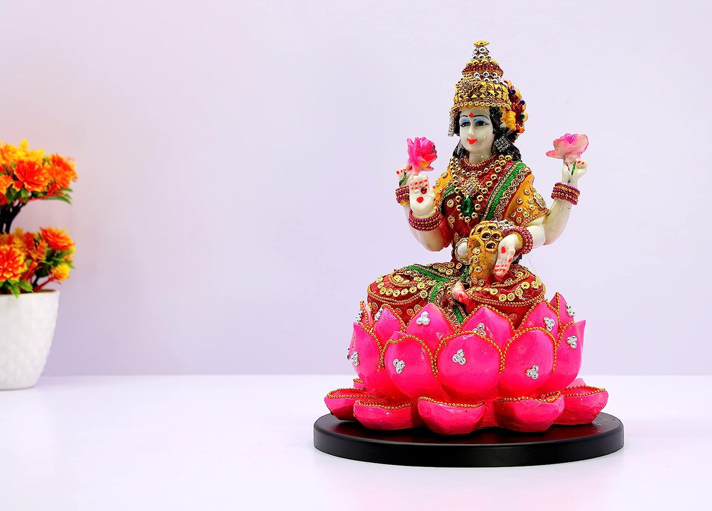 Laxmi Mata Idol Red