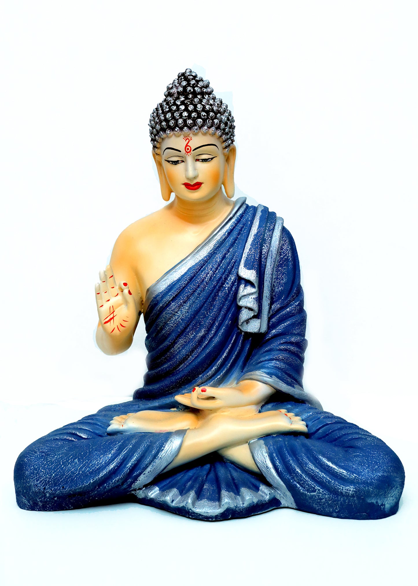 Meditating Buddha Samadhi Sculpture | 2 Feet Tall